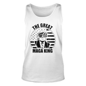The Great Maga King The Return Of The Ultra Maga King Donald Trump Tank Top | Mazezy