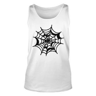 Halloween Spider Web Pattern Unisex Tank Top | Favorety UK