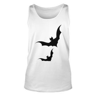 Halloween Two Bats Pattern Unisex Tank Top | Favorety UK