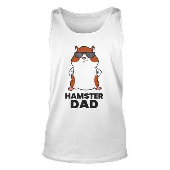 Hamster Dad Funny Hamster Papa Unisex Tank Top | Mazezy
