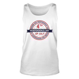 Happy 4Th Of July Usa Freedom Unisex Tank Top | Favorety