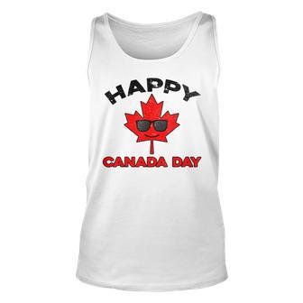 Happy Canada Day Funny Maple Leaf Canada Day Kids Toddler Unisex Tank Top - Seseable
