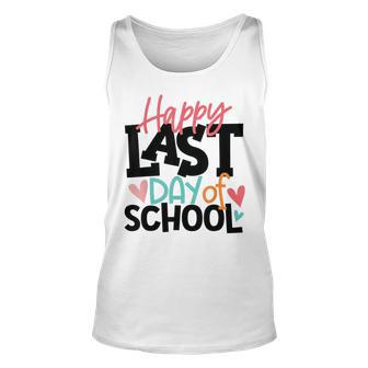 Happy Last Day Of School Funny V3 Unisex Tank Top | Favorety