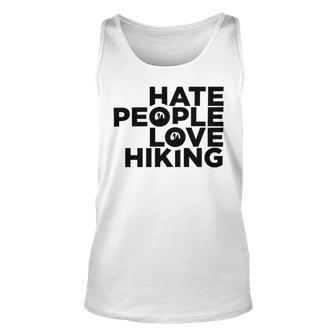 Hate People Love Hiking V2 Unisex Tank Top | Favorety UK