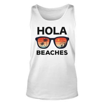 Hola Beaches Funny V2 Unisex Tank Top | Favorety UK