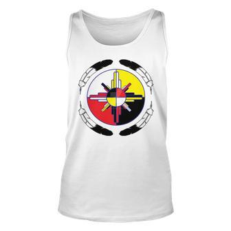 Huchnon Native American Tribe V4 Unisex Tank Top | Favorety