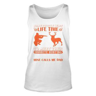 Hunting T-Shirt Hunting Shirt For Dad Grandfather 96 Unisex Tank Top - Seseable