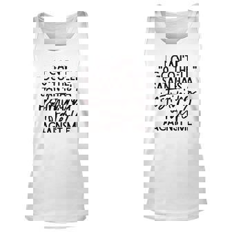 I Cant Go To Hell Restraining Order New 2022 Gift Unisex Tank Top - Thegiftio UK
