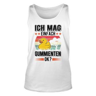 Ich Mag Einfach Gummienten Badeente Unisex Tank Top | Favorety CA