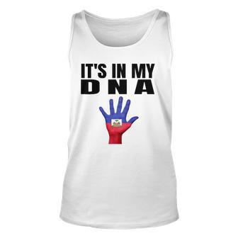Its In My Dna Haitian Flag Haitian Independence Unisex Tank Top | Mazezy