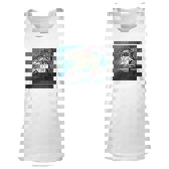 Kumoi-Zakura Cherry Trees Novelty Graphic Print Japan Lover Unisex Tank Top | Mazezy