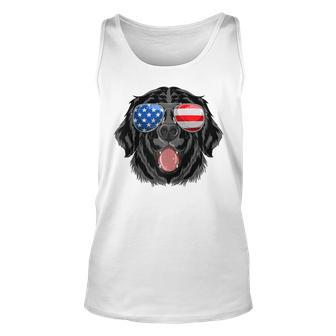 Labrador Retriever Usa American Flag Dog Dad Mom 4Th Of July Unisex Tank Top - Seseable