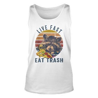 Live Fast Eat Trash 789 Shirt Unisex Tank Top | Favorety DE