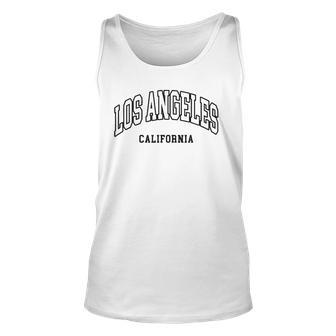 Los Angeles California Throwback Design Classic Unisex Tank Top | Mazezy