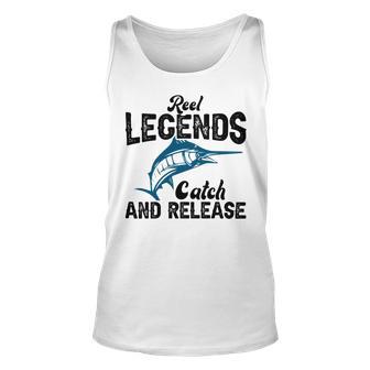 Loving Fish Reel Legends Catch And Release Unisex Tank Top | Favorety UK