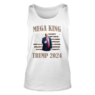 Mega King Mega King Trump 2024 Donald Trump Unisex Tank Top | Mazezy DE