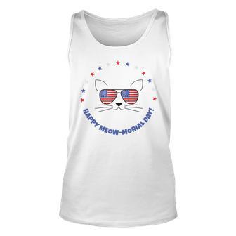 Memorial Day Cat Meowmorial Day V2 Unisex Tank Top | Favorety