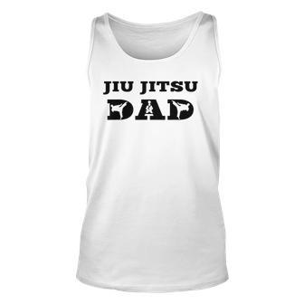 Mens Brazilian Jiu Jitsu Dad Fighter Dad Gift Unisex Tank Top | Mazezy