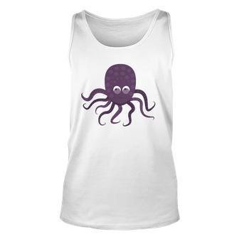 Moody Octopus Lovers Sea Animal Lovers Gift Unisex Tank Top | Mazezy