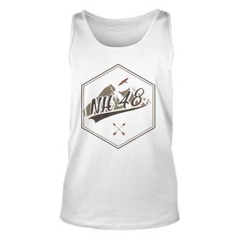 Nh 48 For Hiking All New Hampshire 48 Mountains Unisex Tank Top | Mazezy