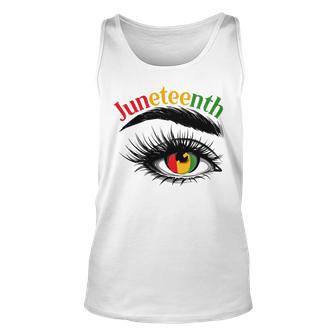 Official 4 Juneteenth - African American Women Black History Pride Unisex Tank Top | Favorety CA