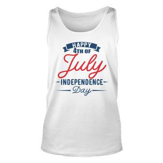 Official Happy 4Th Of July Independence Day Unisex Tank Top | Favorety UK