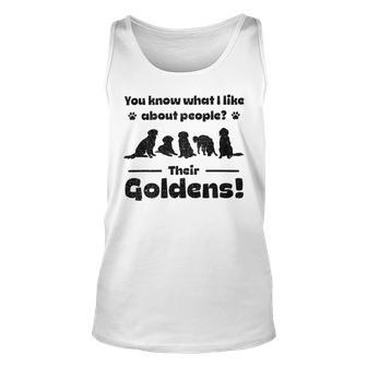 Official Professional Golden Retriever Groomer Unisex Tank Top | Favorety DE