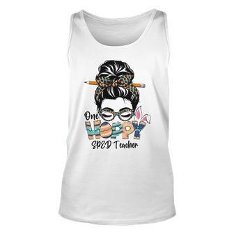 One Hoppy Mama Shirt Gift For Easter Spring Women Easter Women Gifts For Mom Mom One Happy Mama Easte Unisex Tank Top | Favorety UK