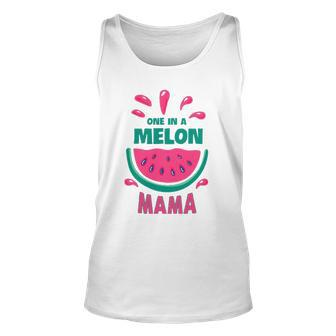 One In A Melon Mama Watermelon Matching Tank Top | Mazezy