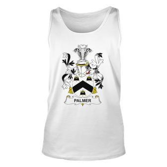Palmer Coat Of Arms - Family Crest Unisex Tank Top | Mazezy