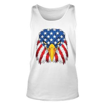 Patriotic Eagle 4Th Of July Usa American Flag Merica Men Kid Tank Top | Mazezy
