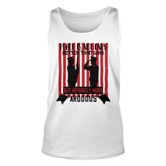 Peace Is Not Only Better Than War But Infinitely More Arduous Veterans Day Gifts Unisex Tank Top - Monsterry