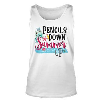 Pencils Down Summer Up Unisex Tank Top | Favorety UK