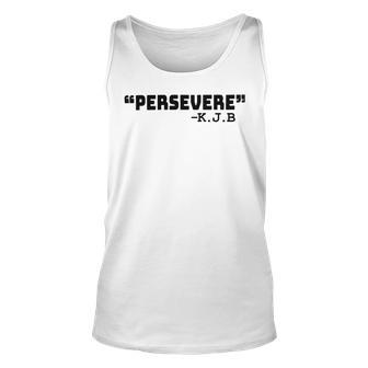 Persevere Kbj Ketanji Brown Jackson Unisex Tank Top | Favorety