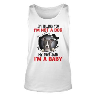 Pitbull Im Telling You Im Not A Dog 789 Shirt Unisex Tank Top | Favorety UK