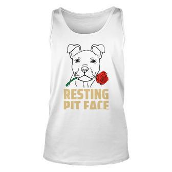 Pitbull Love I Love My Cute Pitbull 785 Shirt Unisex Tank Top | Favorety AU