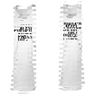 Plant Based Princess Vegan Message Unisex Tank Top - Thegiftio