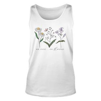Plant Flower Wildflower Gardening Lover Gift Unisex Tank Top | Mazezy