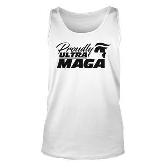 Proudly Ultra Maga Decallets Go Brandontrump Was Rightmandate Freedom Sticker Unisex Tank Top | Favorety UK