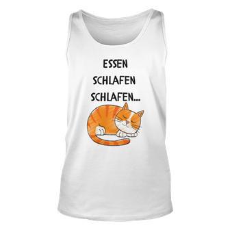 Sleepy Cat Unisex Tank Top | Favorety AU