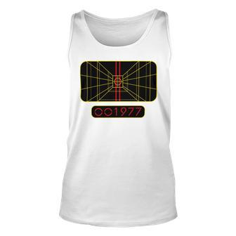 Stay On Target 1977 Targeting Computer Unisex Tank Top - Monsterry