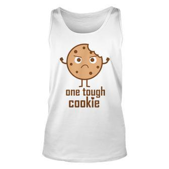 Tough Cookie Eating Women Men Kids Unisex Tank Top - Seseable