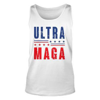 Ultra Maga Donald Trump Great Maga King Unisex Tank Top | Mazezy