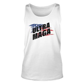 Womens Ultra Maga Pro American Pro Freedom Ultra-Maga Ultra Mega Pro Trump Tank Top | Mazezy