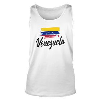 Venezuela Flag Venezuelan Funny Venezolano Pride Unisex Tank Top | Mazezy