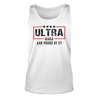 Vintage Ultra Maga And Proud Of It Unisex Tank Top | Favorety CA