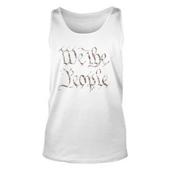We The People Constitution Unisex Tank Top | Mazezy
