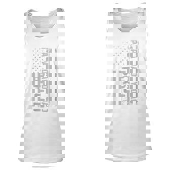 Womens Papa Daddy Dad Bruh Fathers Day 4Th Of July Usa Flag Gift Unisex Tank Top - Seseable