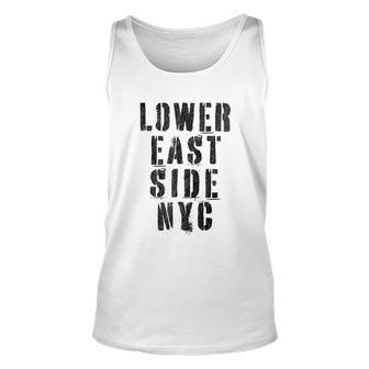 New York NY Stencil W Details Unisex Tank Top - Monsterry CA