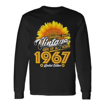 1967 Birthday Woman 1967 One Of A Kind Limited Edition Long Sleeve T-Shirt - Seseable